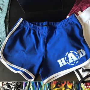 “H.A.D” brand blue shorts